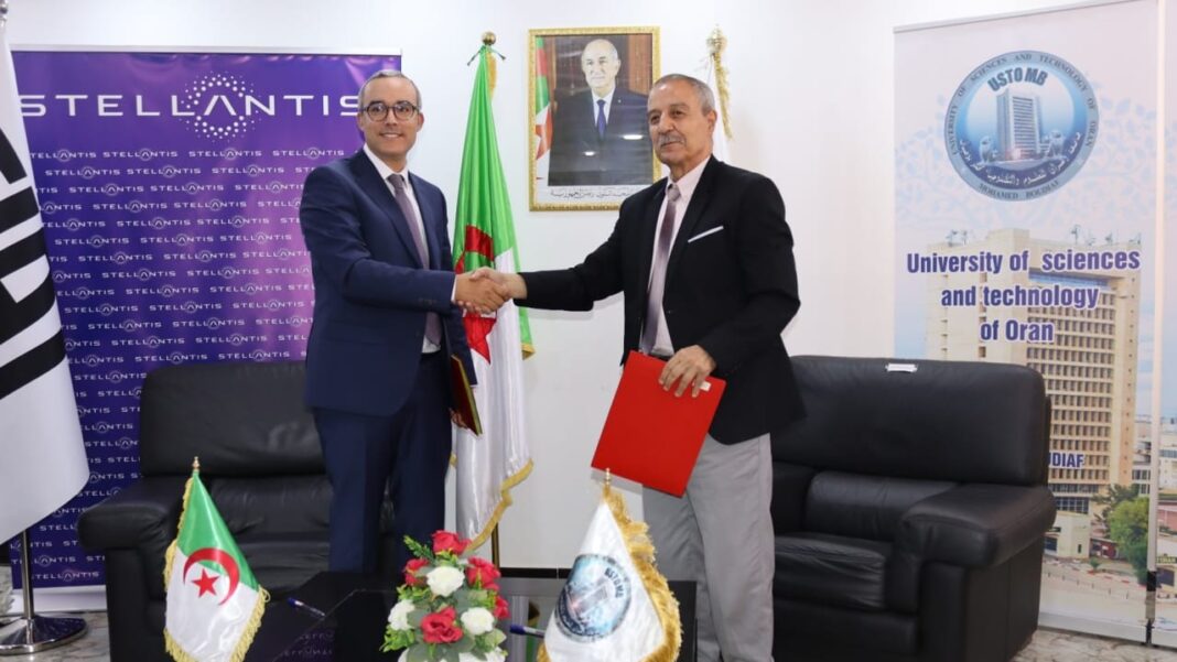 Stellantis et l’Université des Sciences et de la Technologie Oran Mohamed-Boudiaf créent le 1er  master en alternance en Algérie