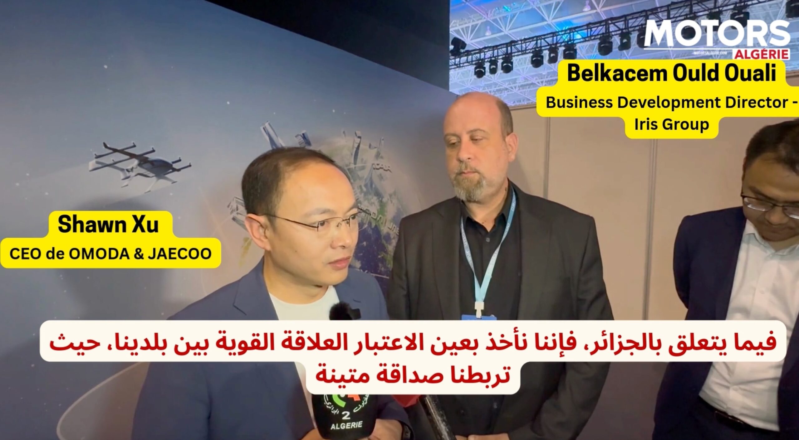 Interview Shawn Xu, CEO de OMODA & JAECOO
