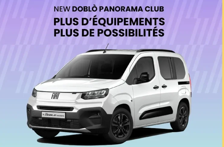 Fiat Doblo Panorama CLUB 2025
