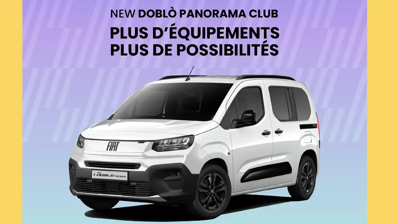 Fiat Doblo Panorama CLUB 2025