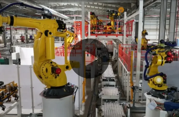 Usine Fiat Algérie : Stellantis - les unités de ferrage et de peinture entièrement installés et testés avec succès
