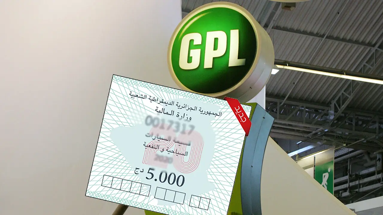 Vignette automobile Algérie 2026 - GPL